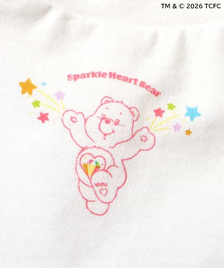 🇯🇵預訂 日本直送🇯🇵Apres les cours x Care Bears系列人物印花彩虹漸層薄紗泡泡袖束腰上衣