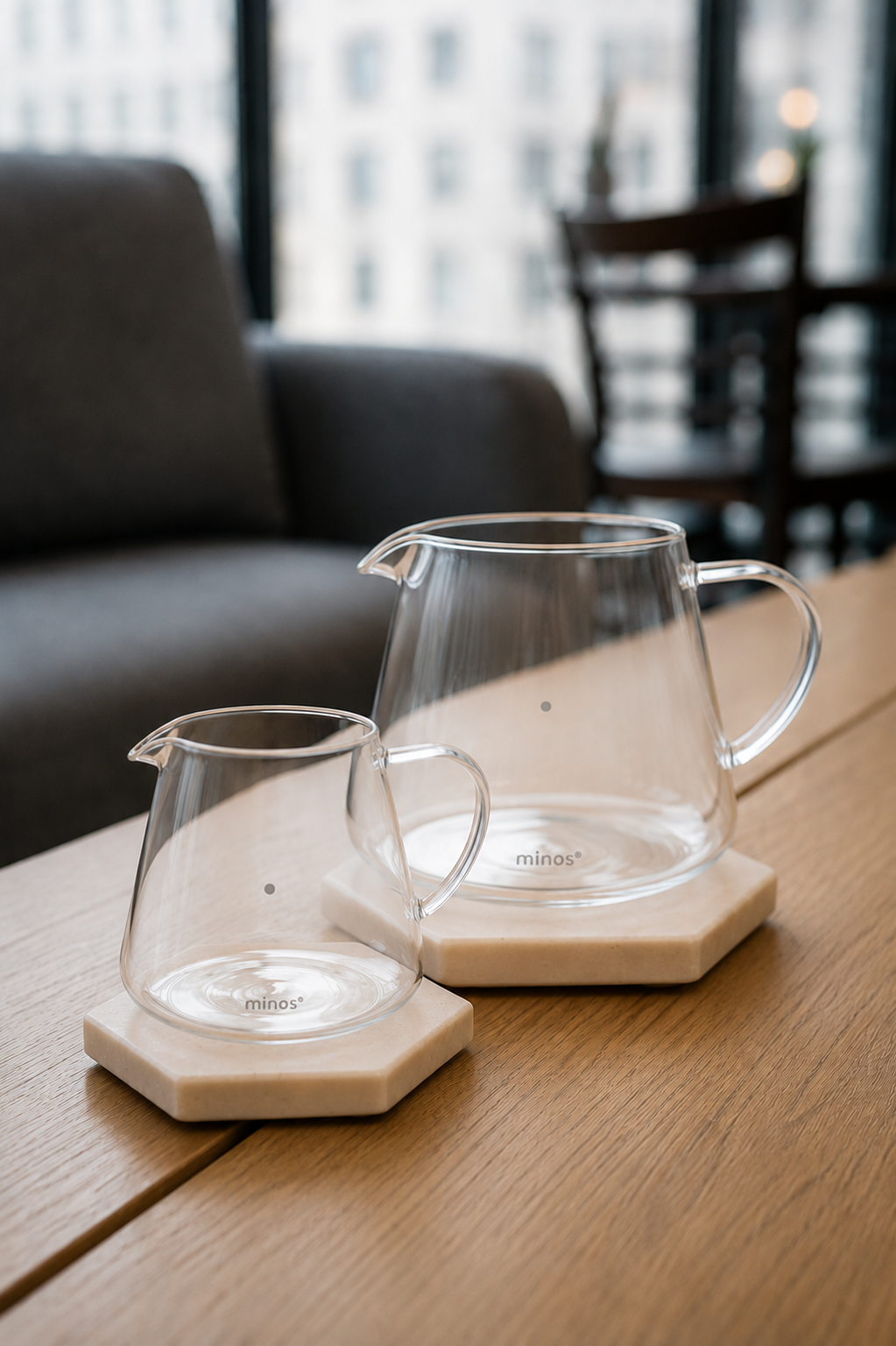 minos Coffee Glass Server