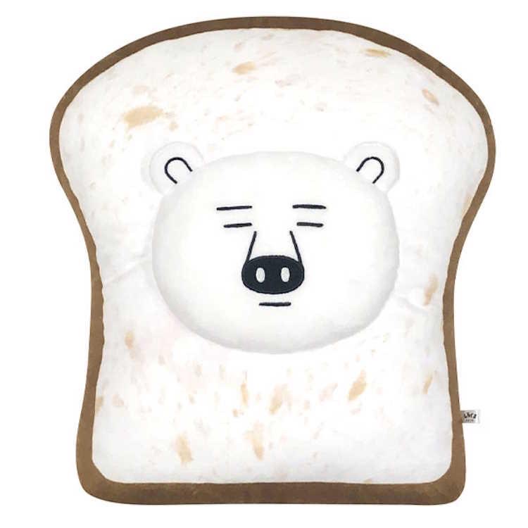 白熊系列 - 麵包白熊抱枕