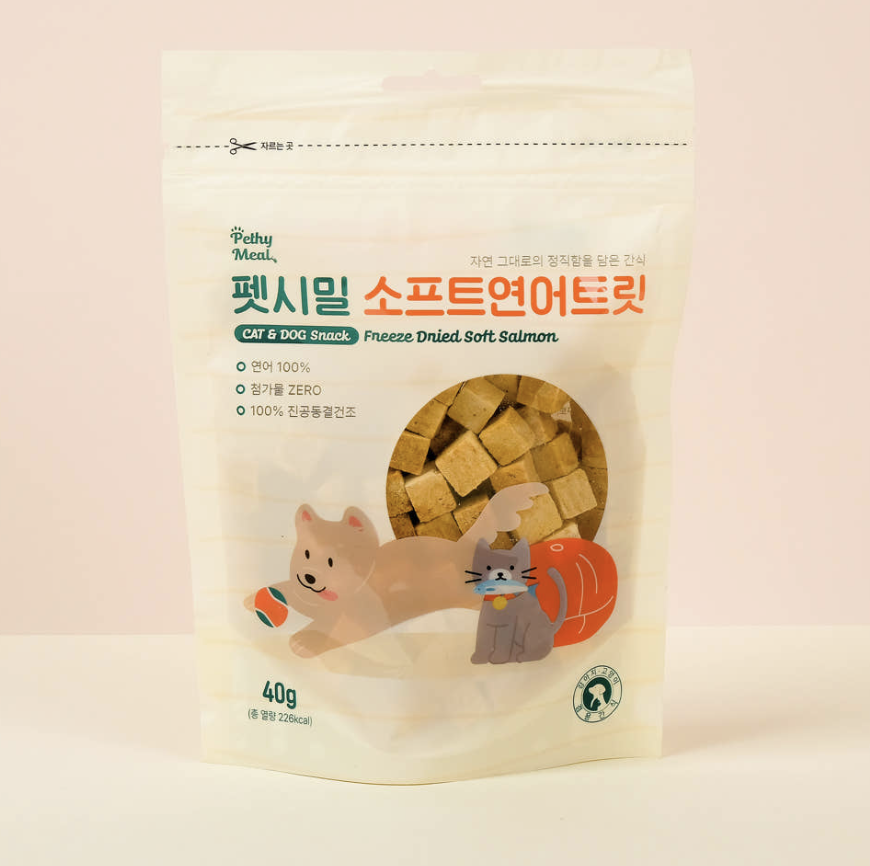 韓國 無添加 三文魚 salmon 凍乾 貓貓 狗狗 零食