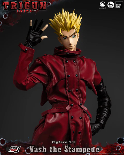 🧲預訂26年第4季：Threezero FigZero  1/6 TRIGUN 《槍神》- Vash the Stampede 威席·史坦畢特 可動figure