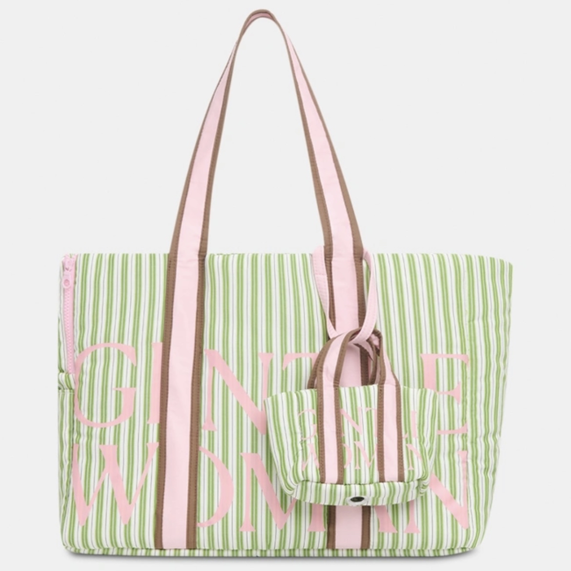 預購 | 🇹🇭GENTLEWOMAN ⭐CROQUET STRIPE PET CARRIER BAG WITH POOP BAG HOLDER BG1112