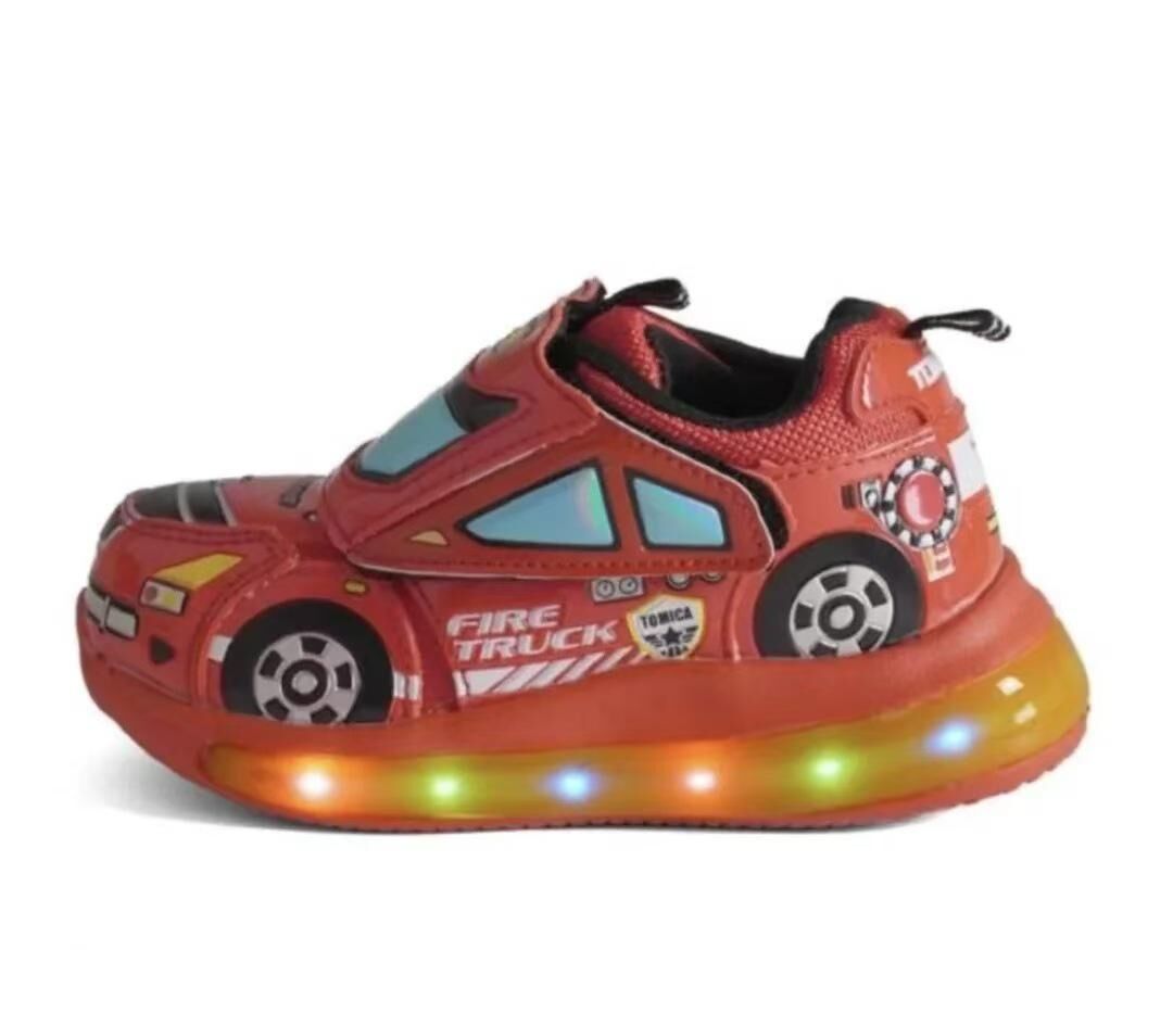 日本 TOMICA 車車閃燈波鞋 - 1對 現貨