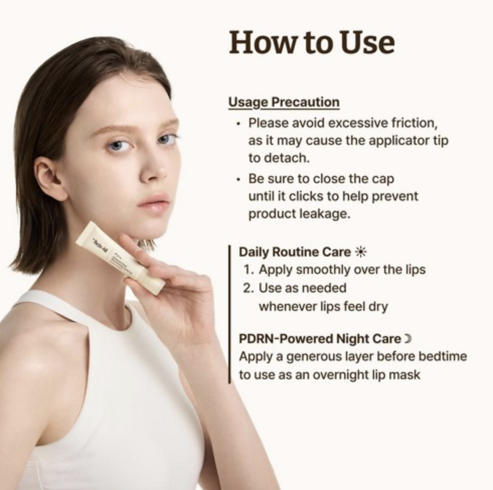 韓國藥房 DR. REJU-All 高濃度 PDRN 修護唇部 精華 10ml｜Advanced PDRN Rejuvenating Lip Serum 