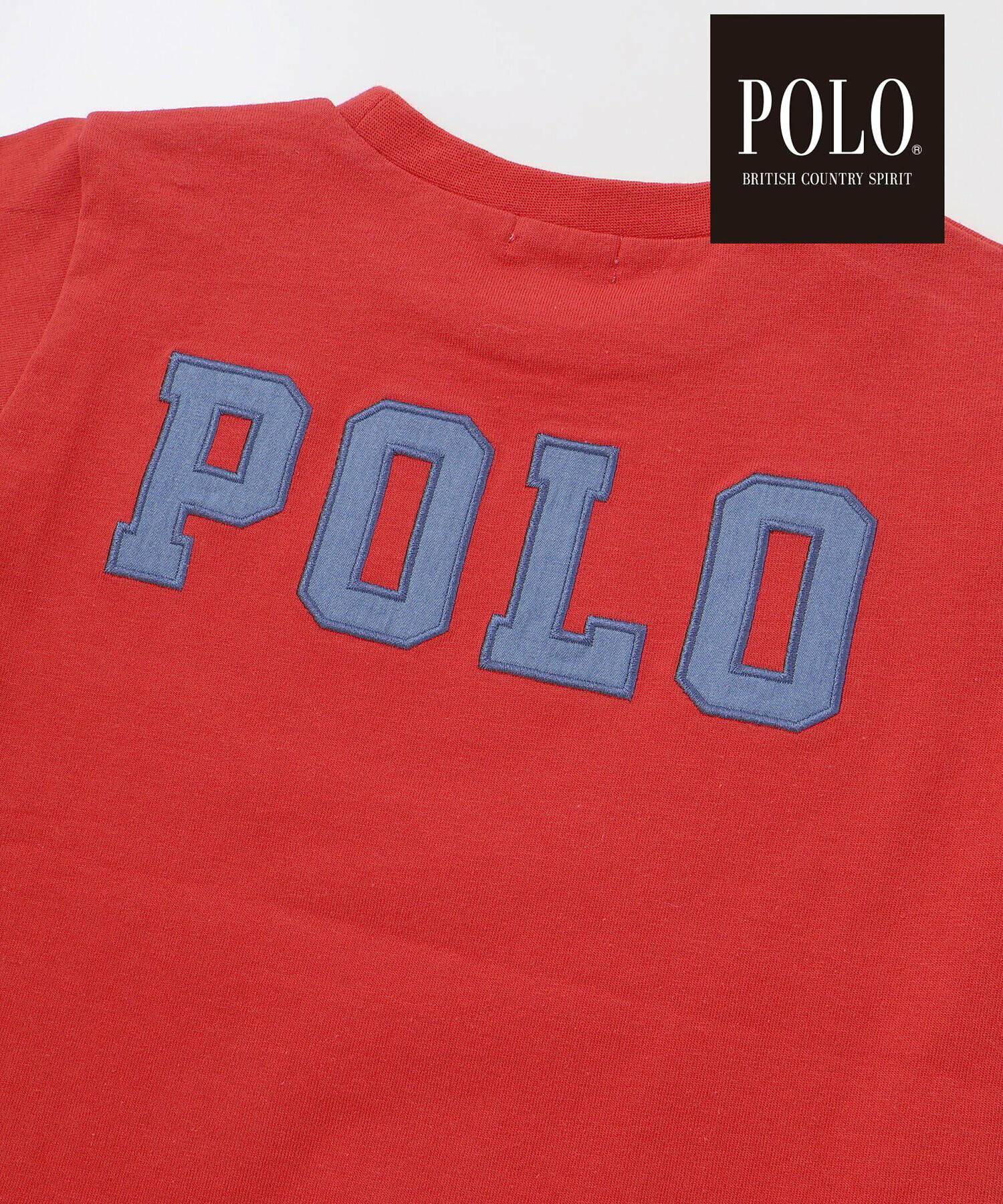 🇯🇵預訂 日本直送🇯🇵Slap Slip x Polo Bcs三色標誌後背刺繡貼花短袖T恤