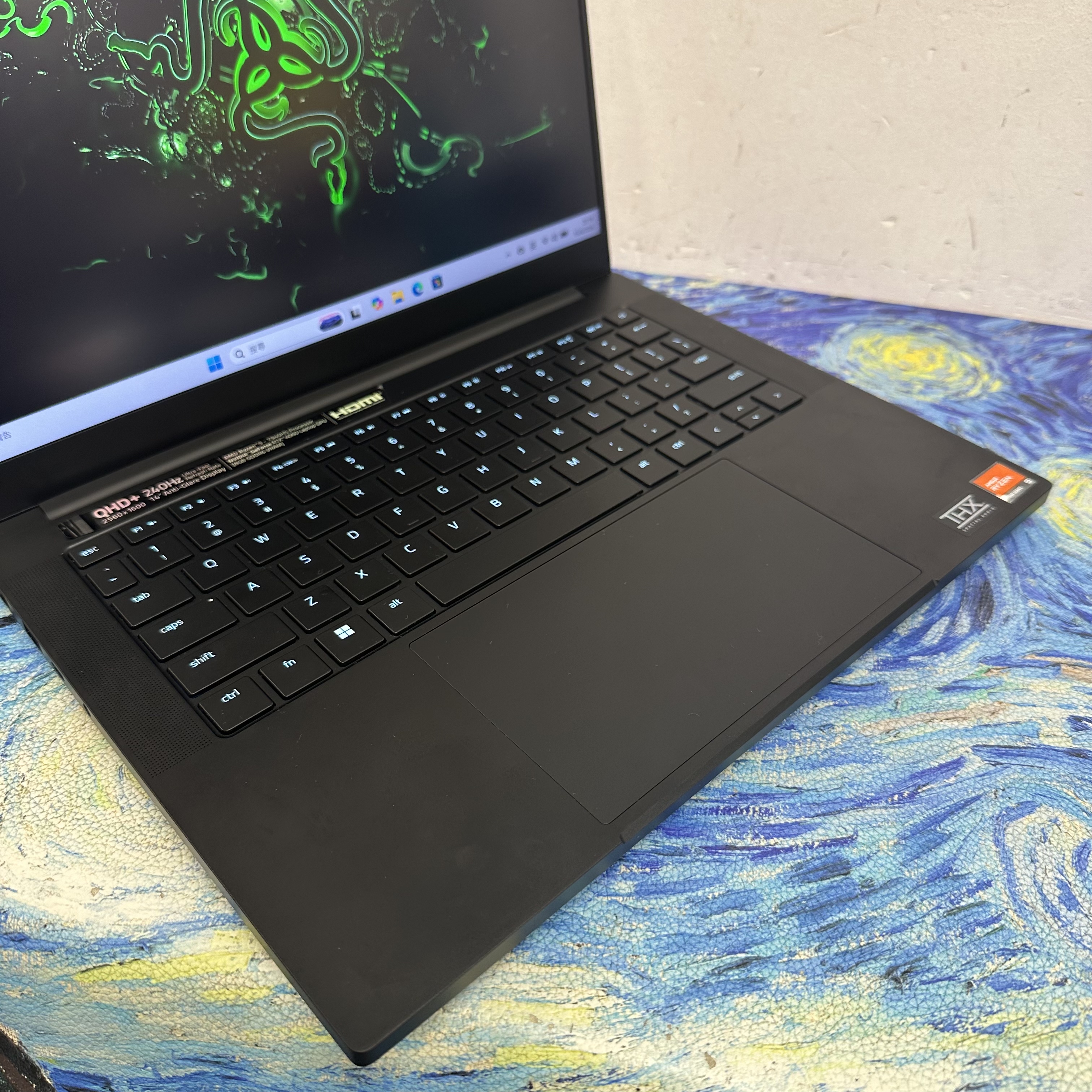 #5956 Razer AMD Ryzen 9 7940HS/16GB Ram/1TB SSD/RGB Keyboard/14寸2.5K 240Hz Mon/Gaming Laptop / PC / Gaming Notebook / MacBook / YouTube / Netflix /