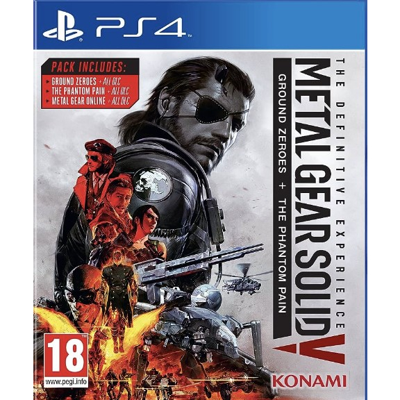 (🔥FLASH SALE🔥) Metal Gear Solid 5: The Definitive Experience Full Game (PS4 & PS5) Digital Download
