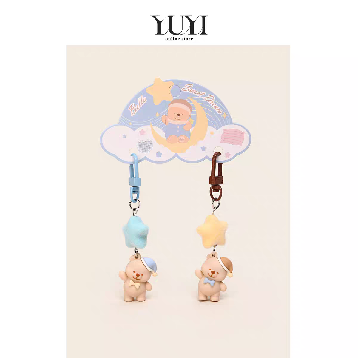 拉貝熊甜夢萌粒 掛件