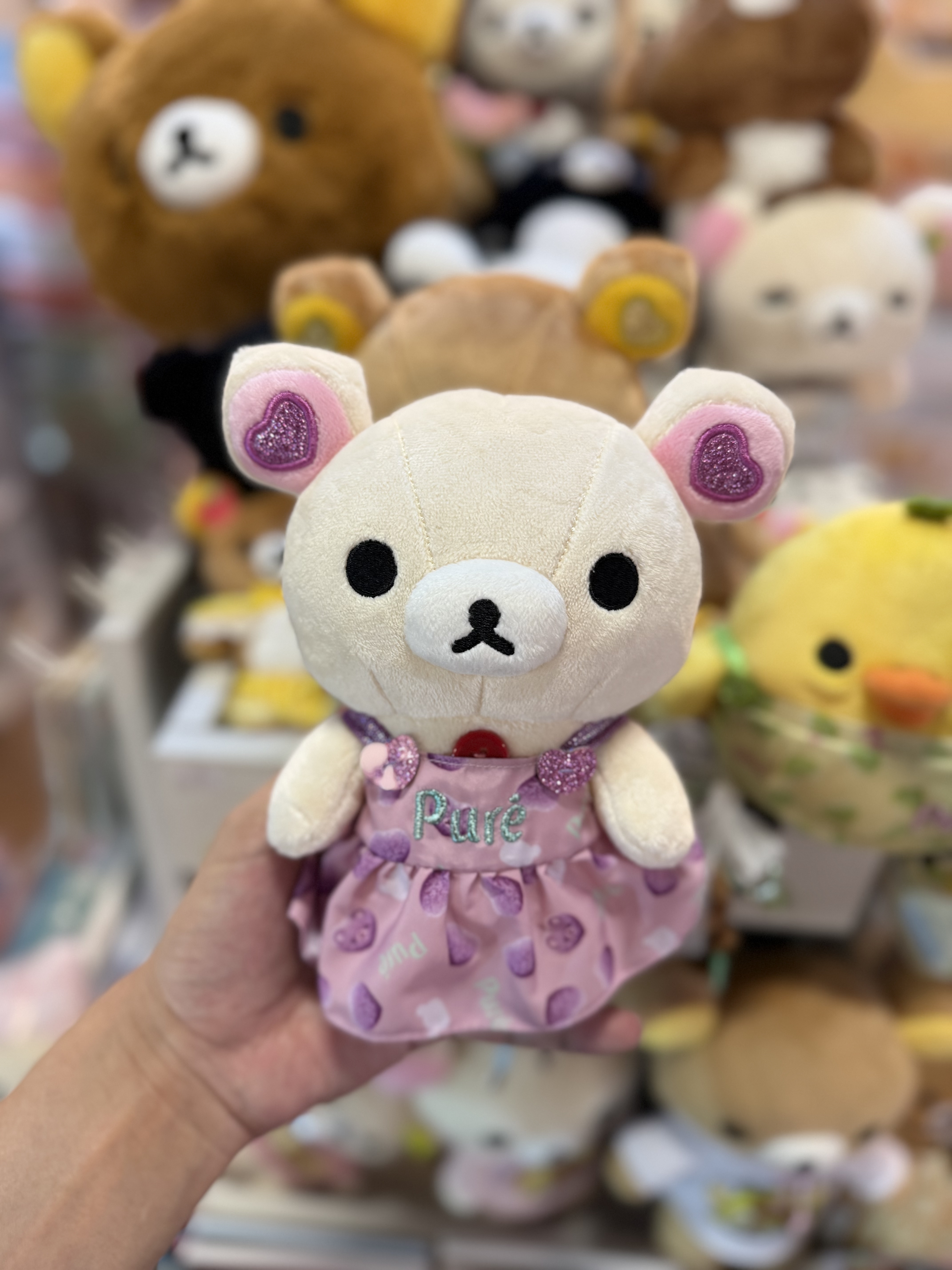 《現貨》全新loft 限定puregumi x rilakkuma公仔