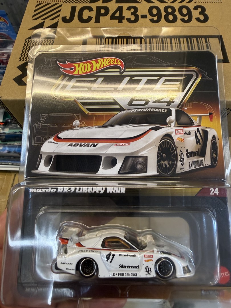 現貨發售‼️ 🔥HotWheels LB Liberty Walk Mazda RX7 Elite64 Redline Club Rlc