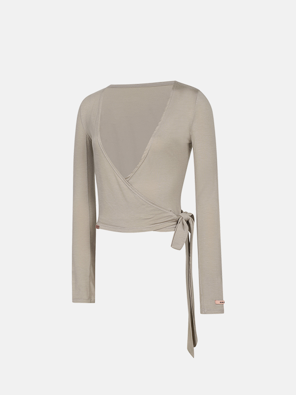 預購_Cross Wrap Cardigan SS VER by Grandeline