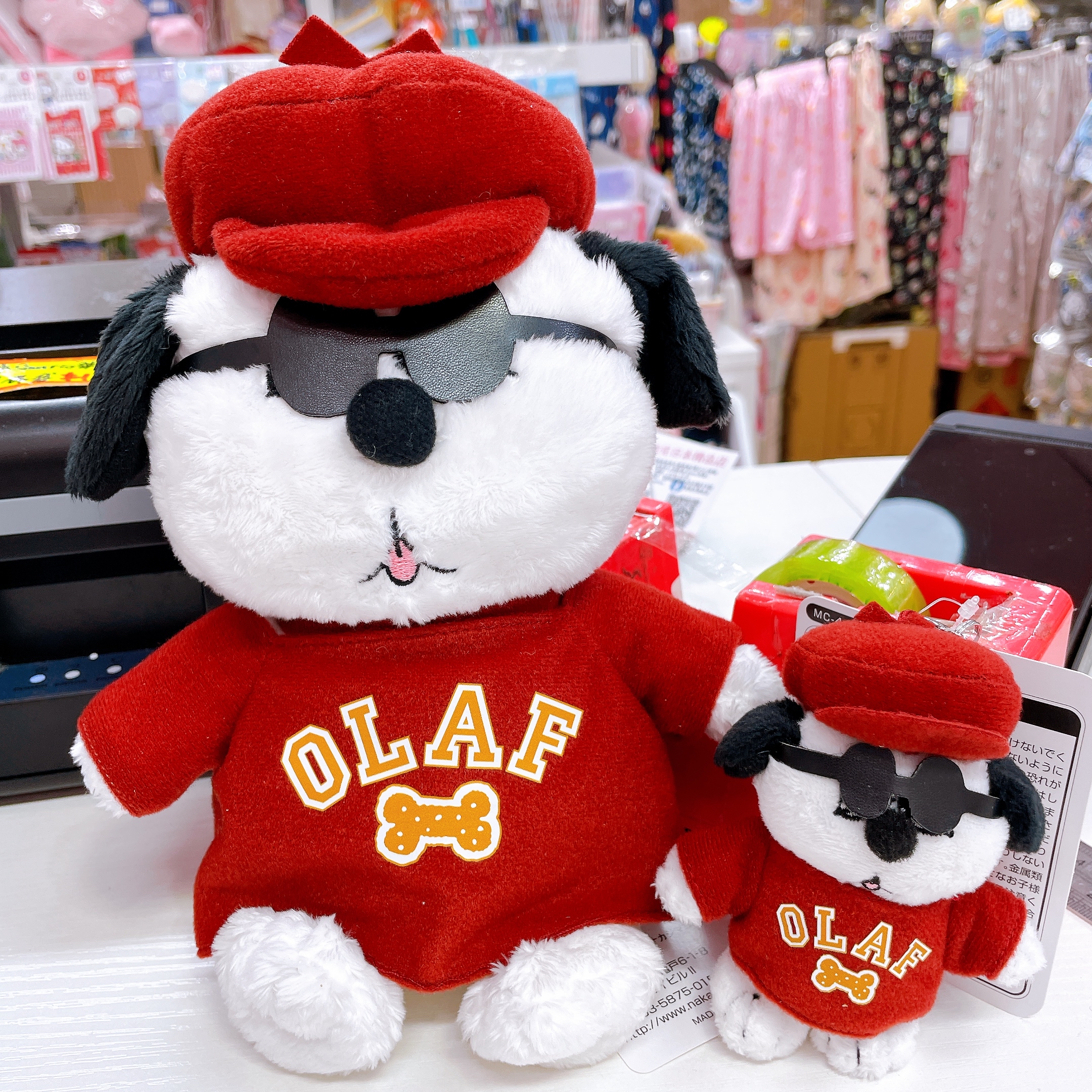 日本直送snoopy Olaf 公仔掛飾