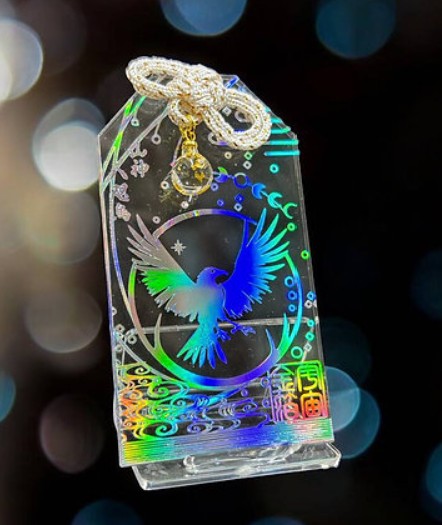 宇宙金箔御守-霊峰守り-