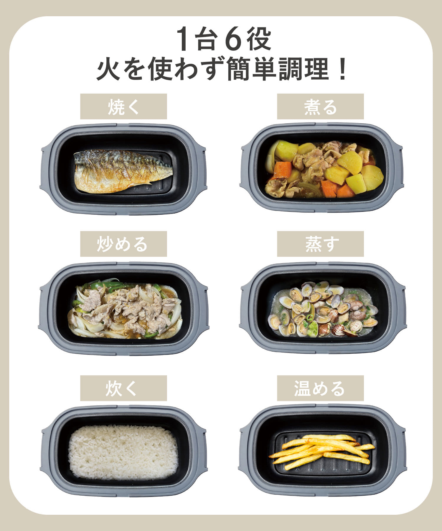 [日本代購] [3 coins] KITINTO Microwave Cooker