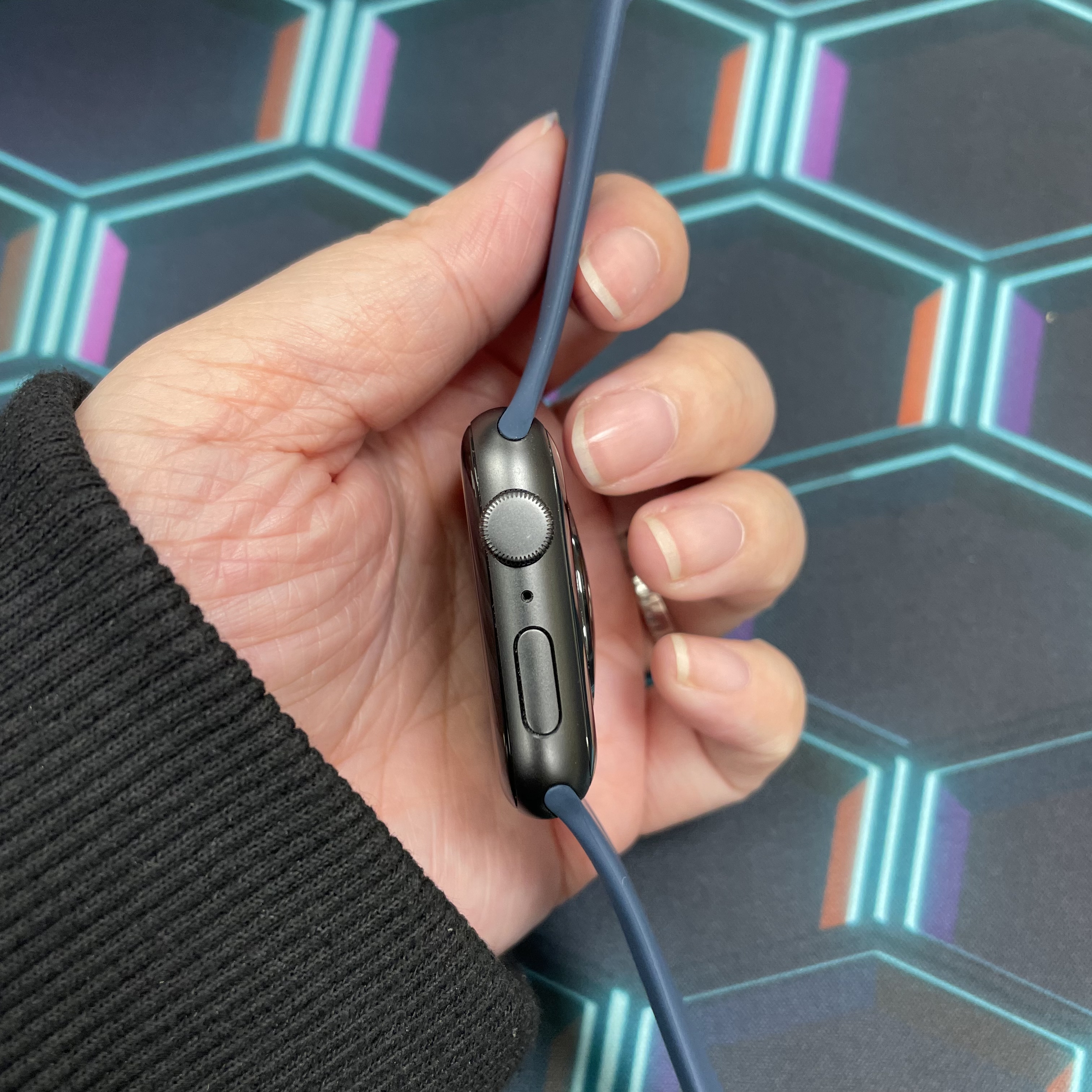 *5882 Apple Watch SE 1代 44mm 黑色 black