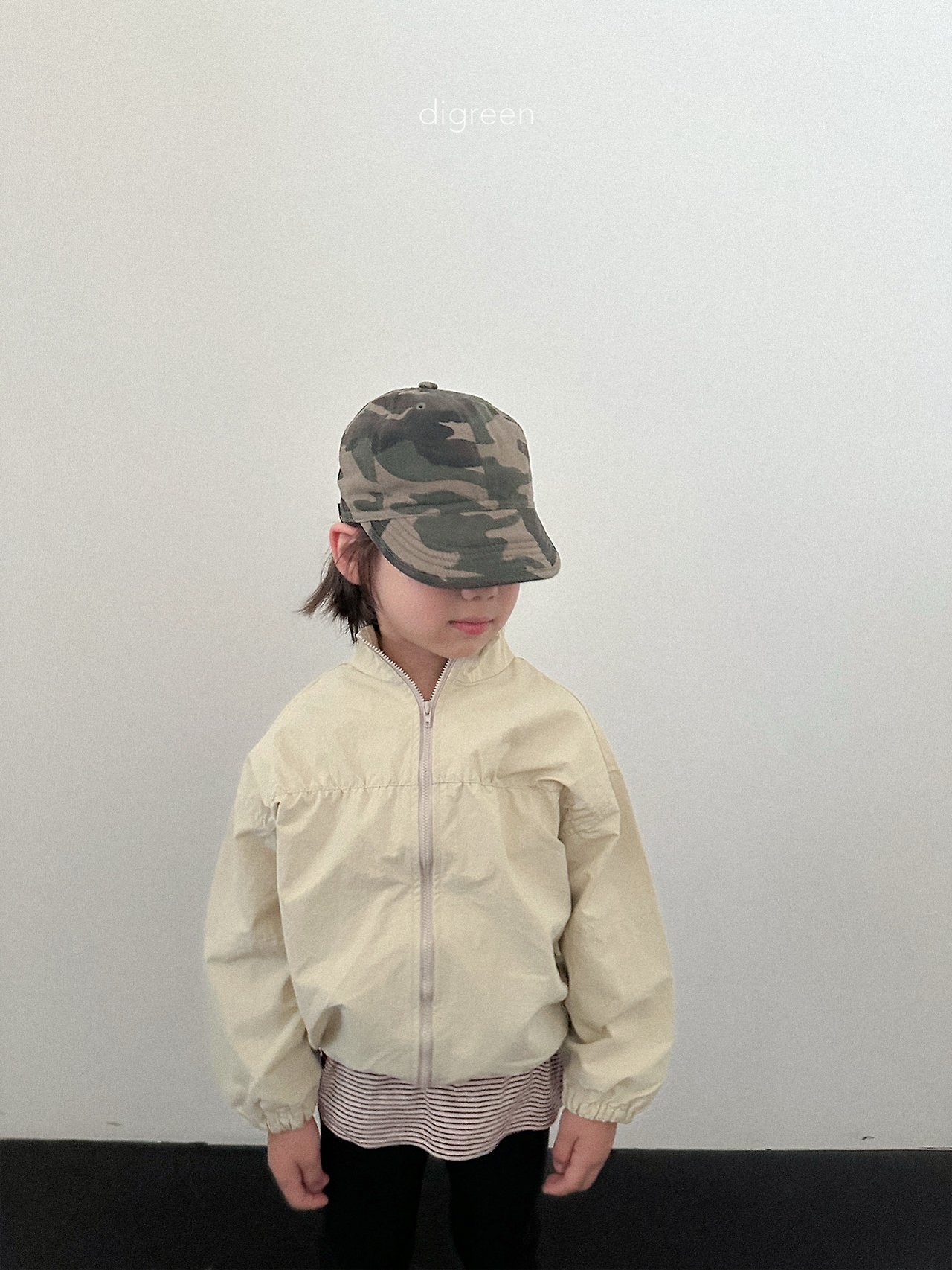 Digreen | rib windbreaker 