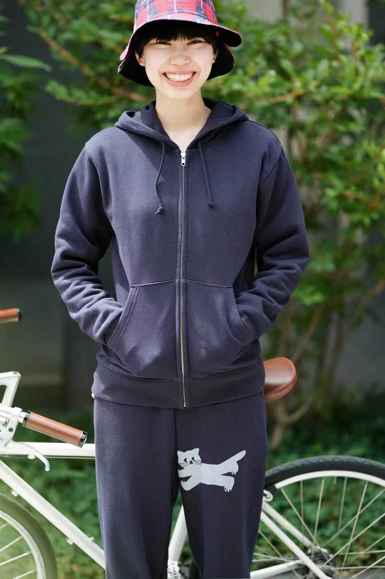 預訂 SOUSOU數位貓連帽拉鍊外套 [貨號26A51043]