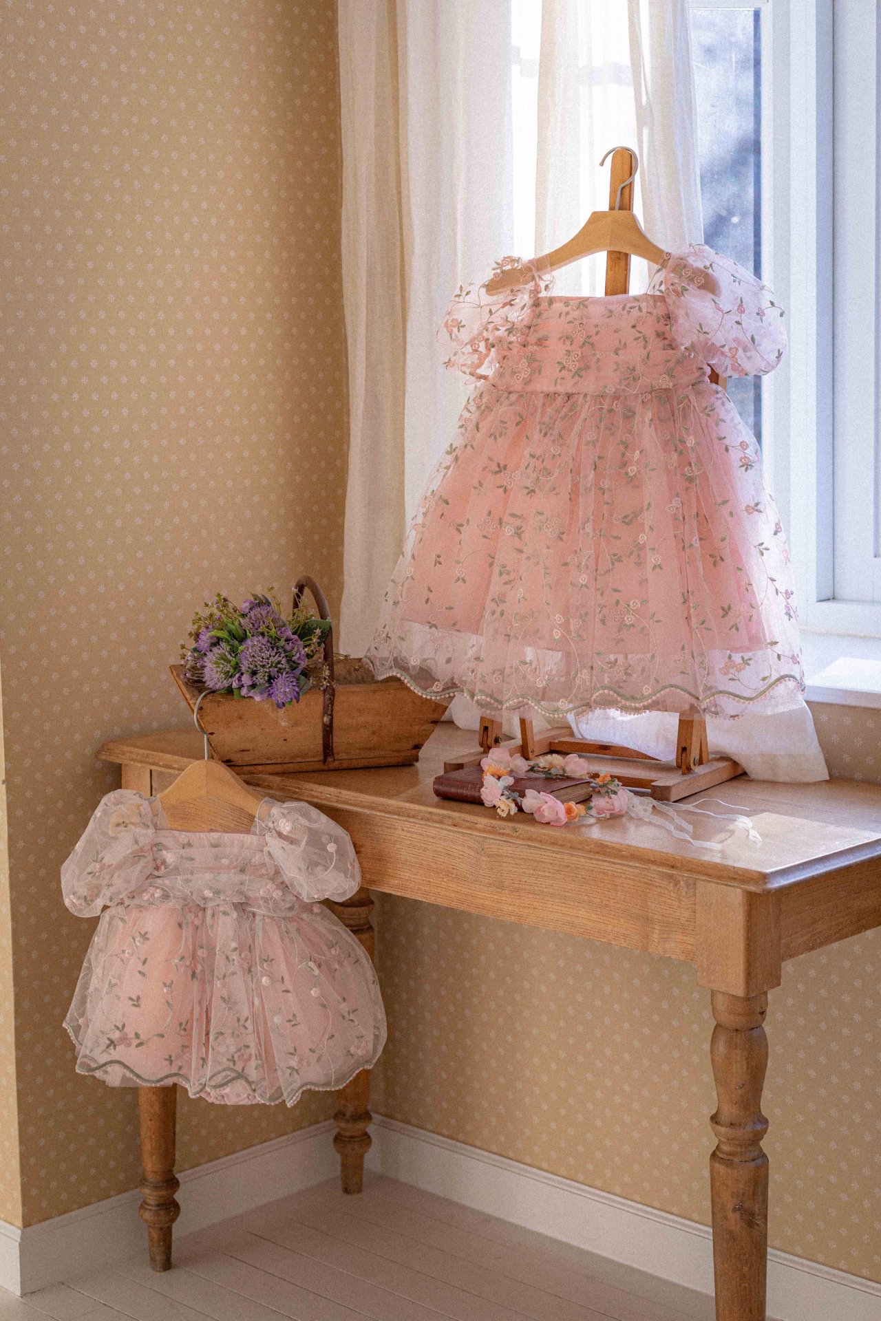 Roslyn Bloom Suit & Roslyn Bloom Dress