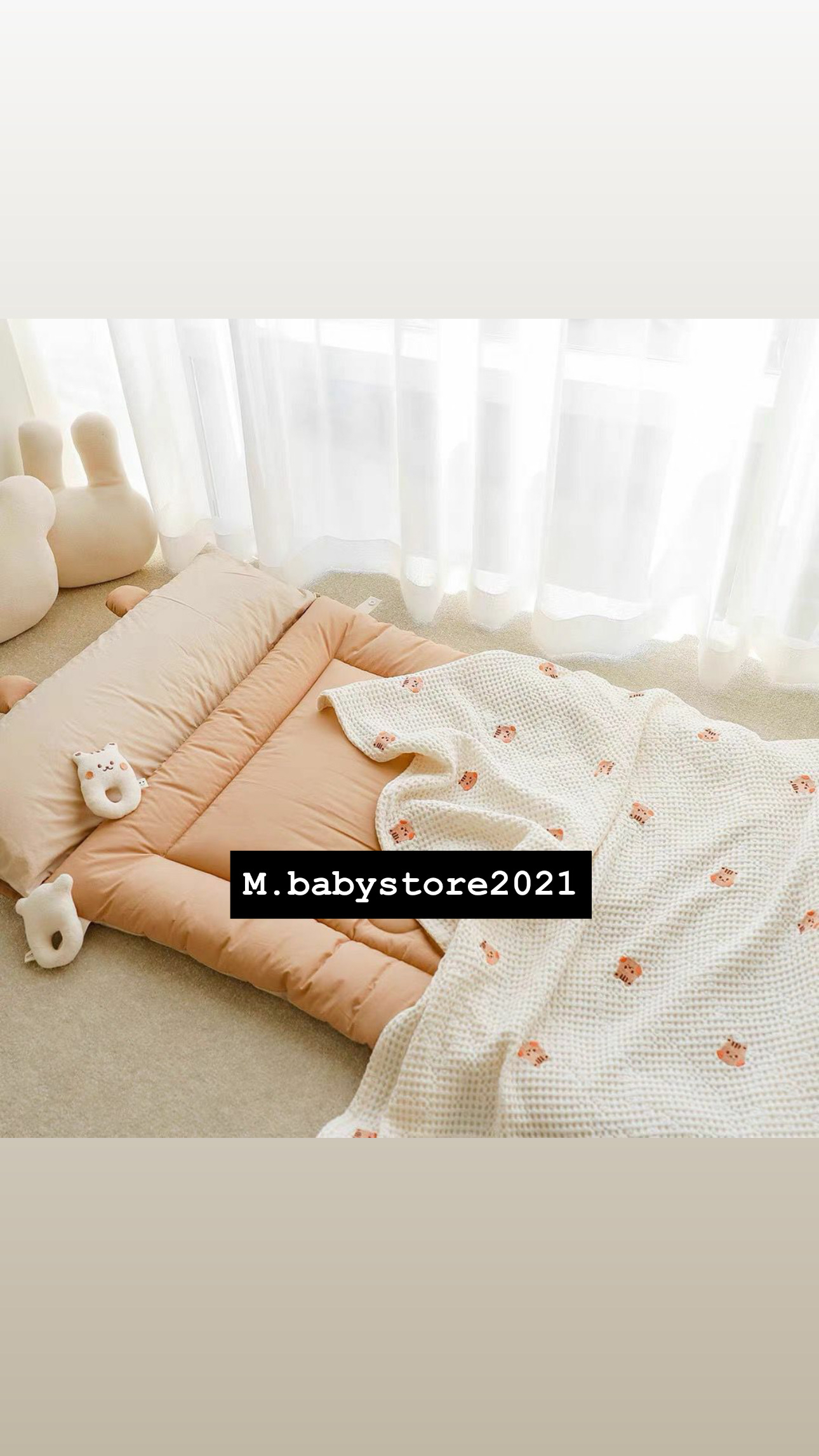 Dottodot Waffle Blanket(Squrriel)