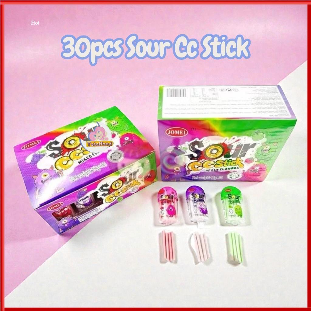 30pcs Jomei Sour CC Stick fruits masam manis flavour (HALAL)