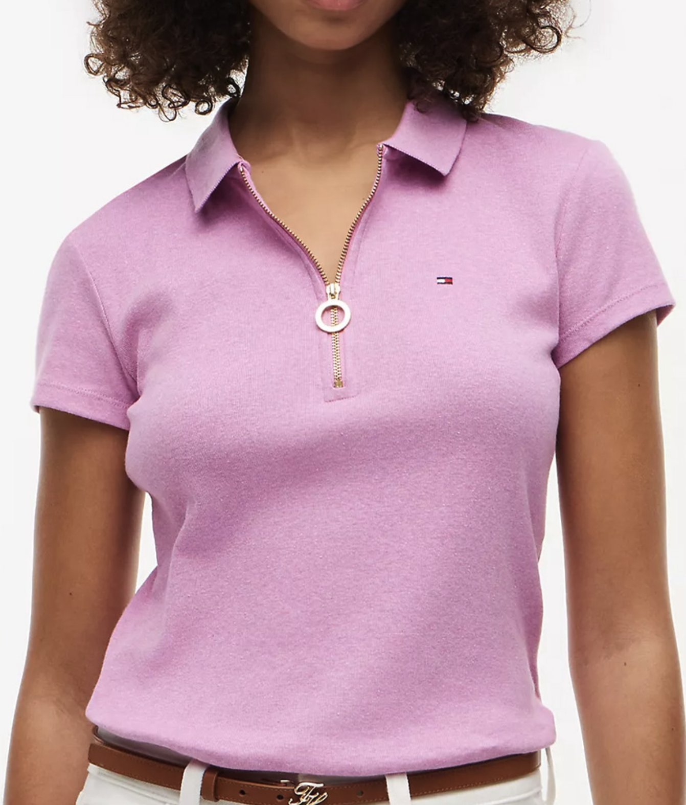 Tommy Hilfiger Navy Slim Fit Polo T-Shirt