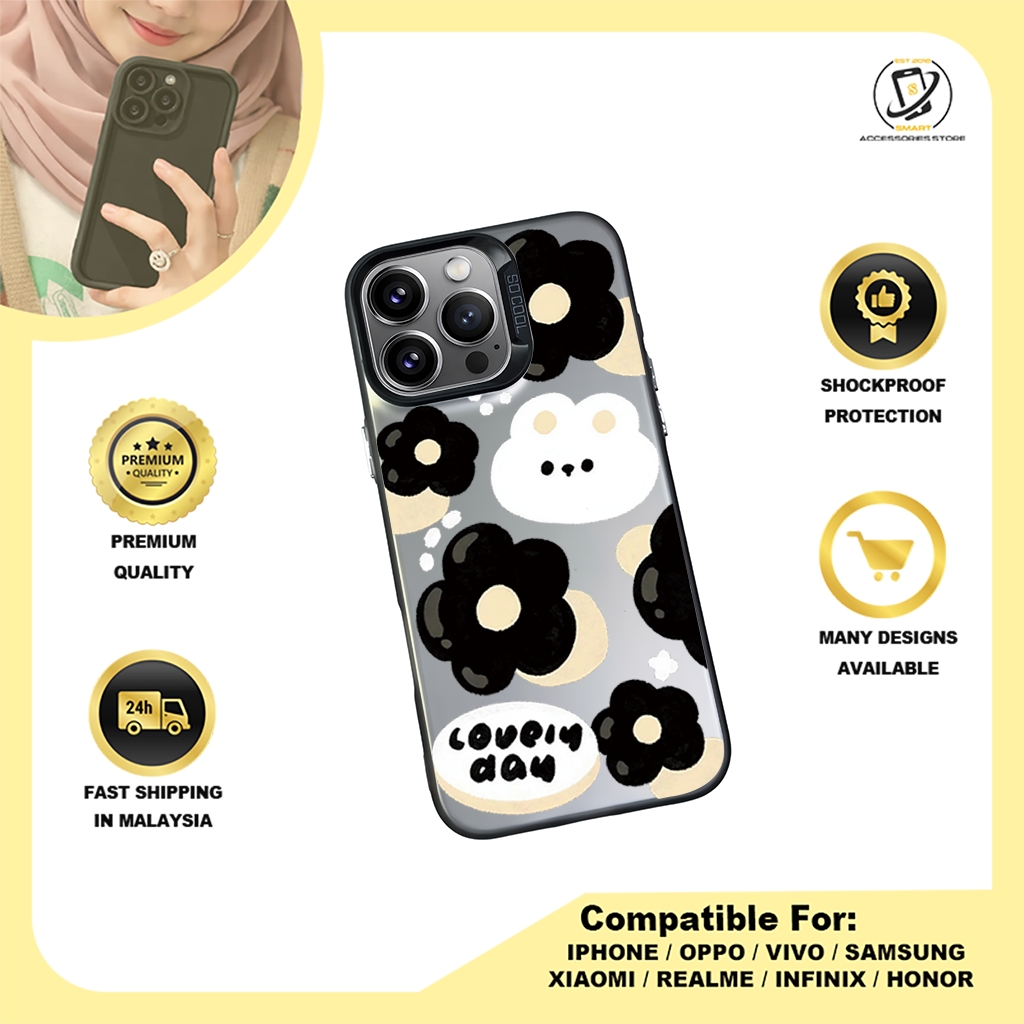 IMD CASE PHONE FOR OPPO - DESIGN FLOWER A4