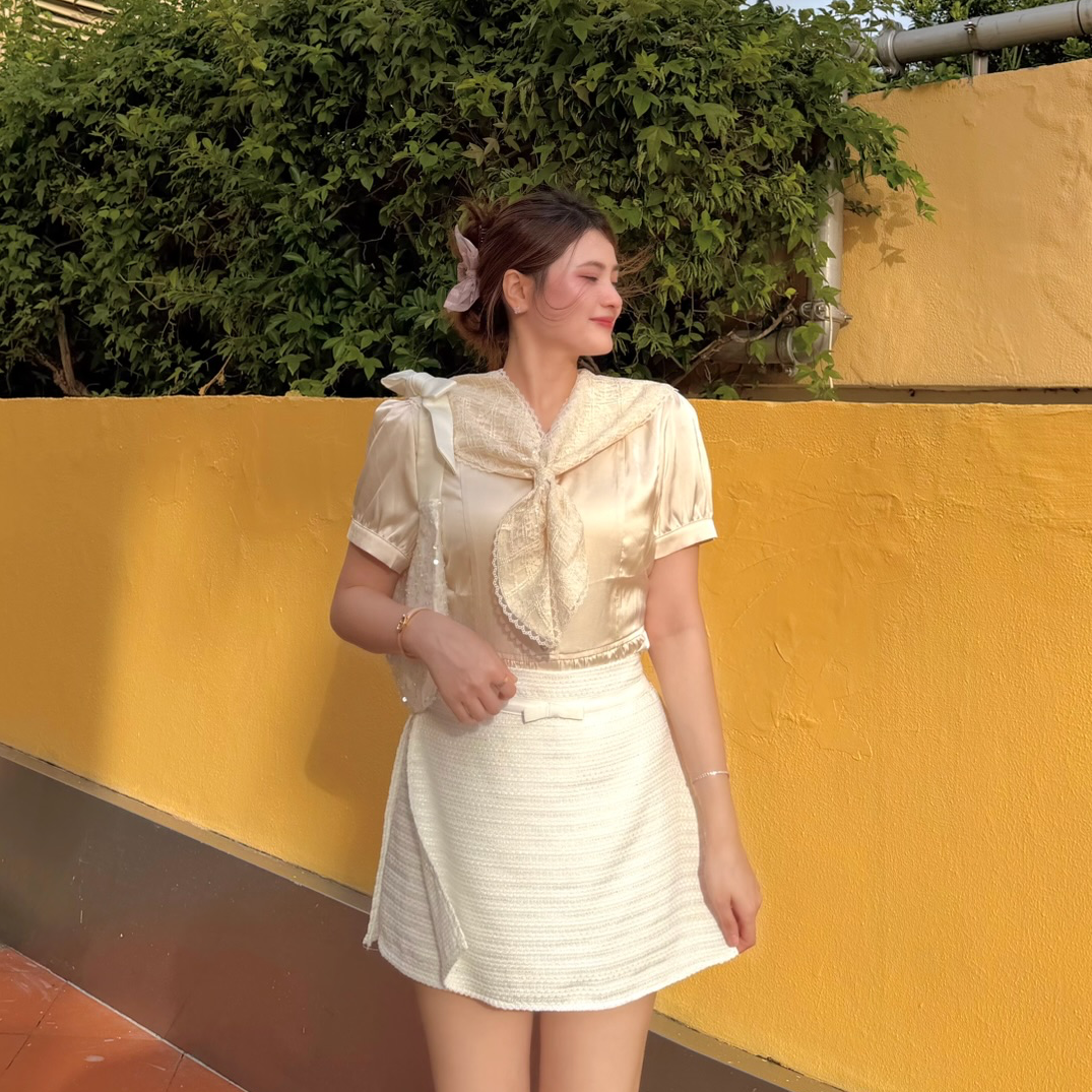 #HANNA-made# Sirena Sailor Blouse