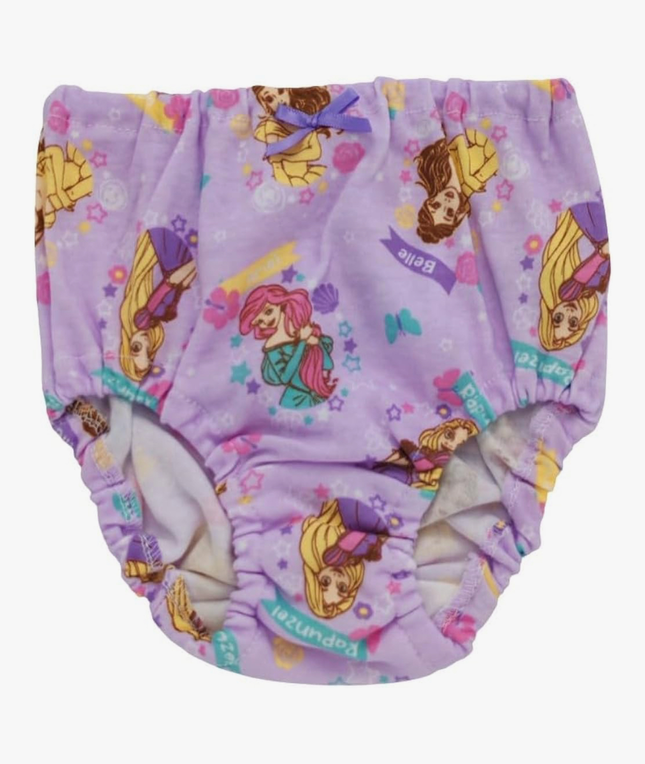 🇯🇵預訂 日本直送🇯🇵Disney公主滿印絲帶女童內褲三件套裝