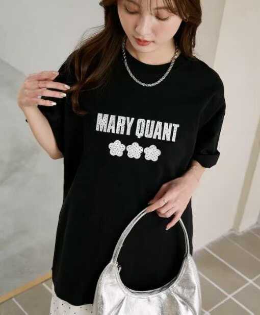 預訂 MARY QUANT×PUBLUX花朵短袖Tee [貨號26A566]
