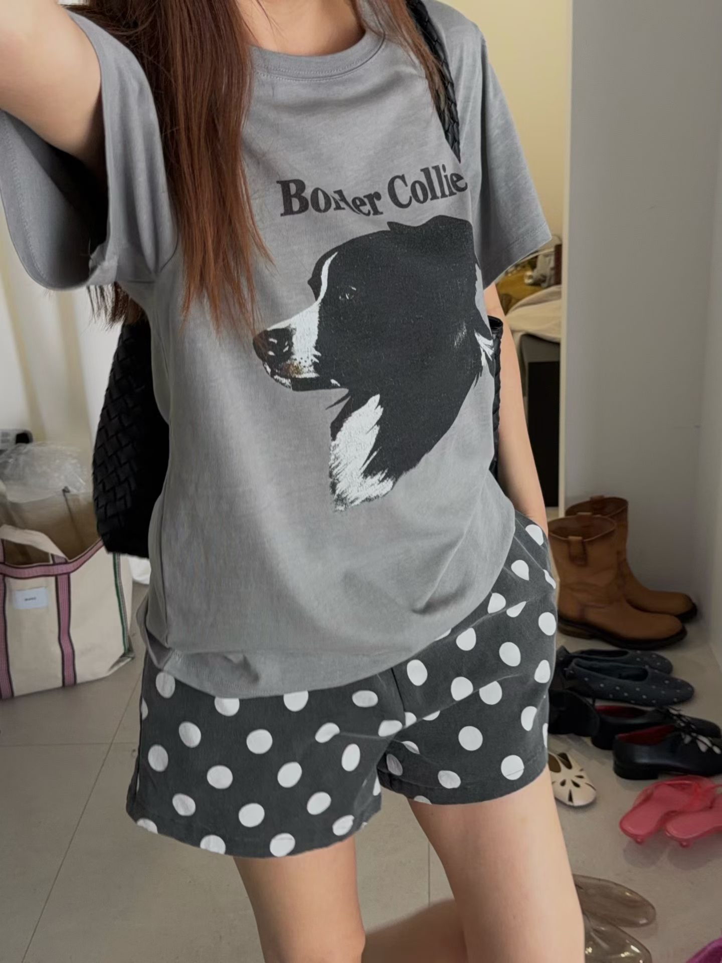 Doggy printed tee
