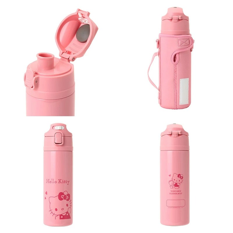 Sanrio 保冷專用不鏽鋼直飲水樽附套 470ml