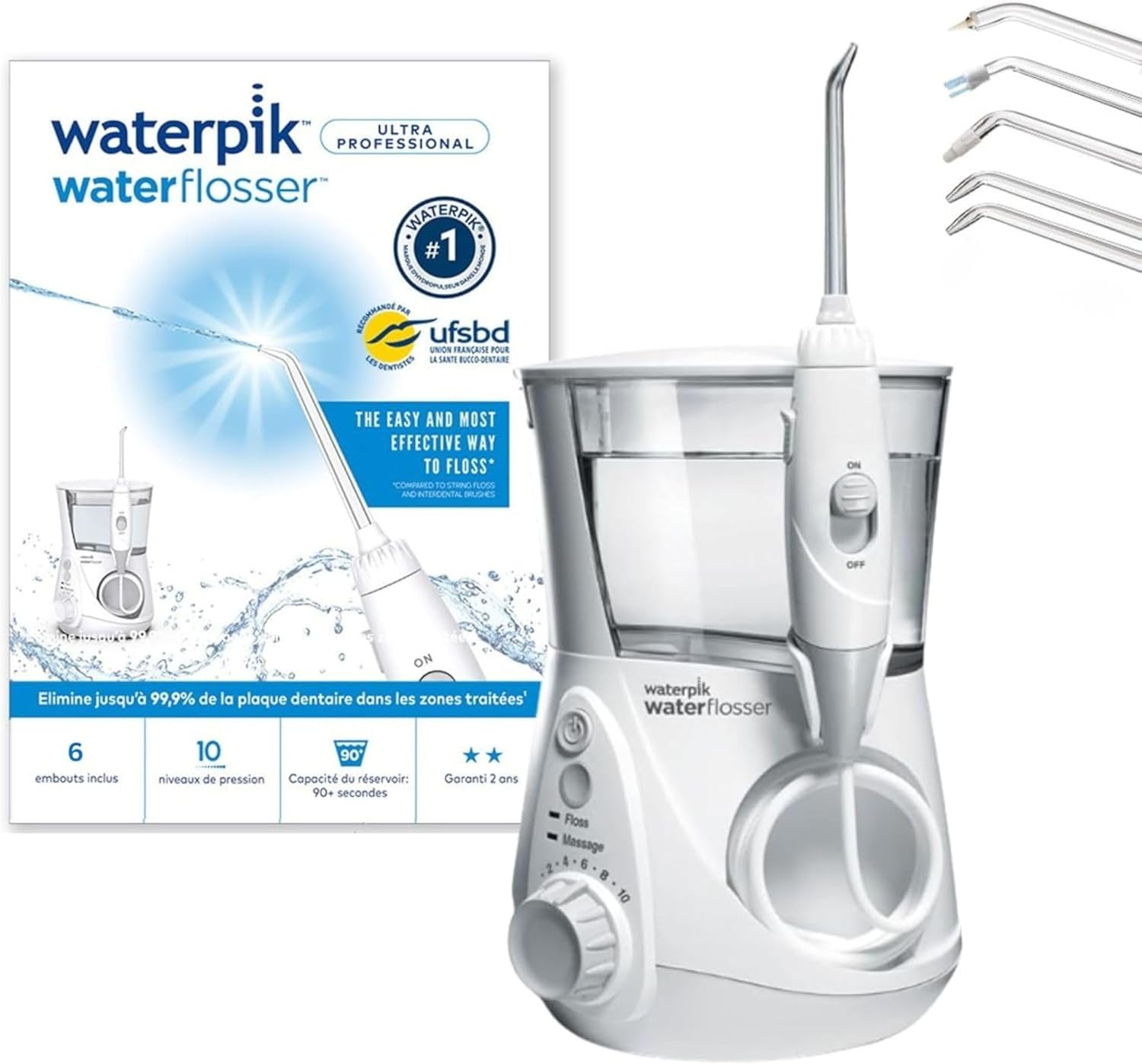 Waterpik 660 超專業口腔沖洗器水牙線白色 Ultra Professional oral irrigator, water flosser