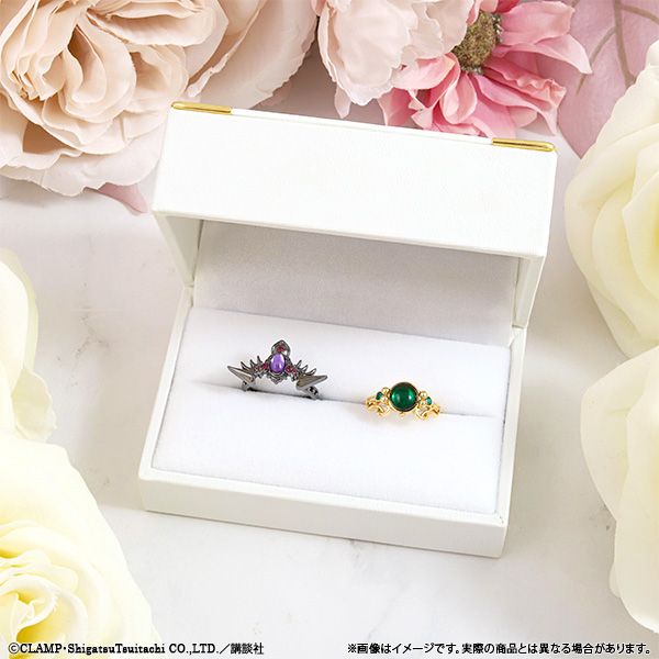 《Pre-Order》魔法騎士 Ring Set｜CLAMP FANS SHOP 商品(26C95-P）