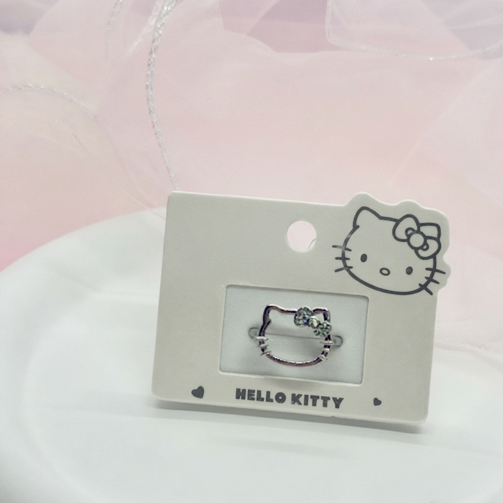 Hello Kitty 蝴蝶結造型戒指