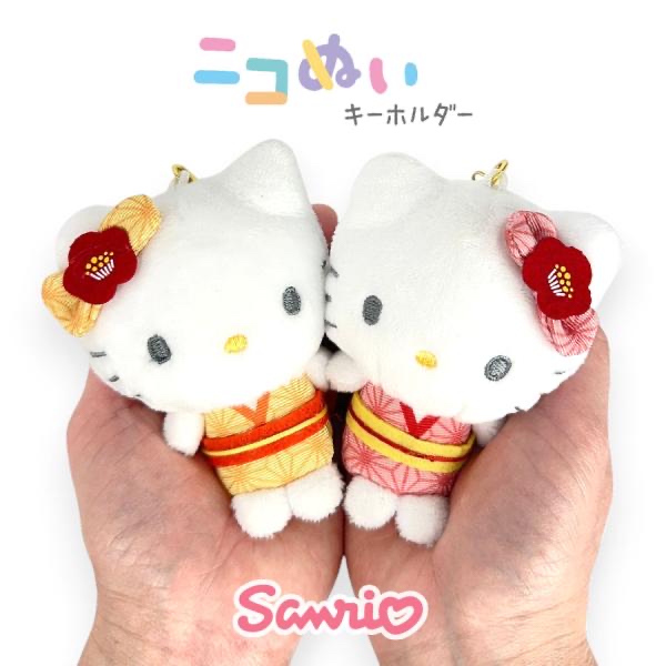 Sanrio和服kitty孖扣 126492 