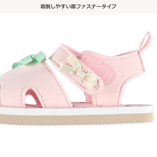 🇯🇵預訂 日本直送🇯🇵草莓造型淺粉紅色EVA涼鞋