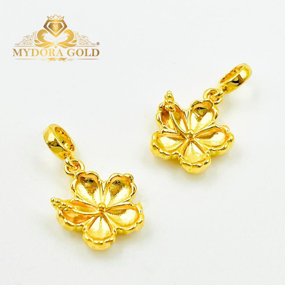 MYDORA Charm Bunga Raya Full Gold (5G) l EMAS 916/22K