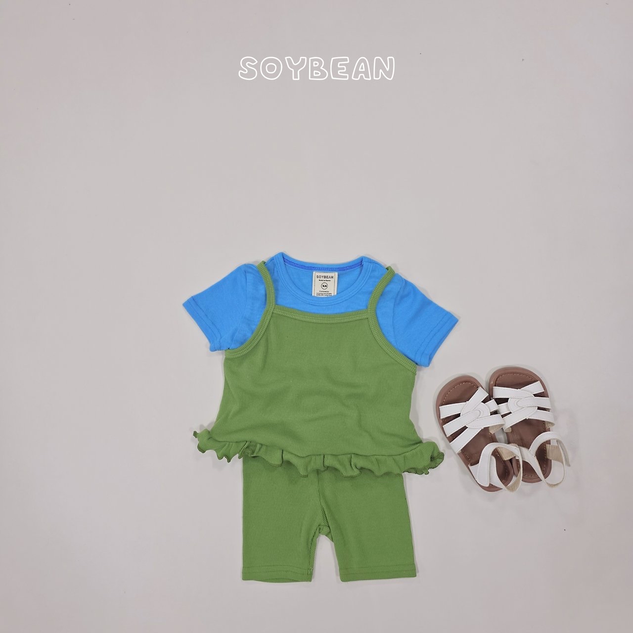 Soybean | set of 3 (Green/Blue/Grey L100-110)