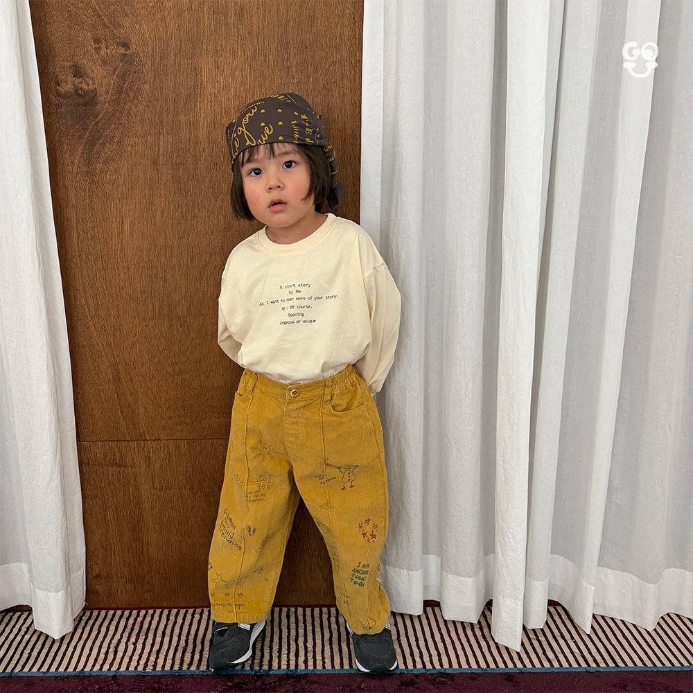 GOU | Picture Diary Pants