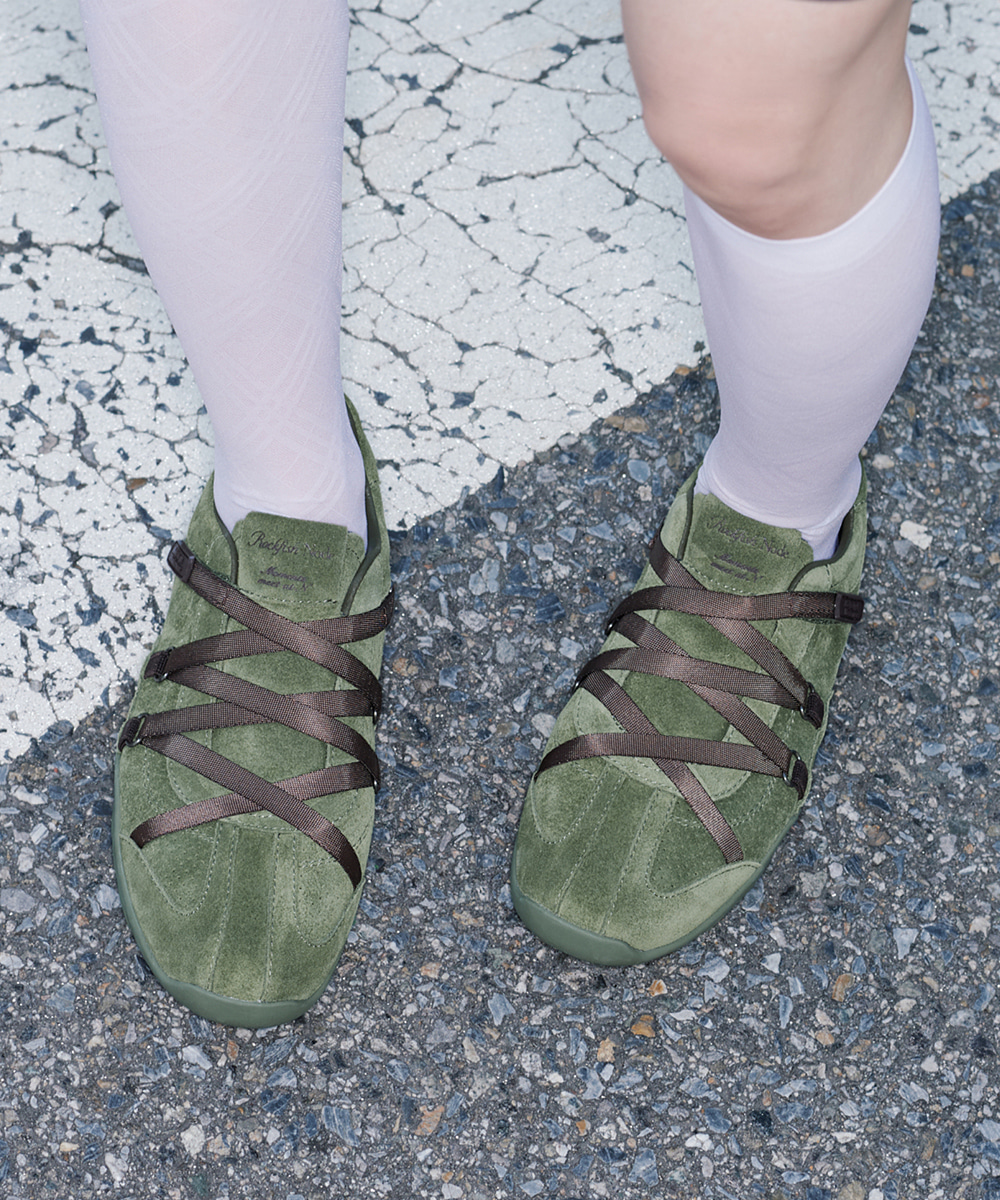 Rockfish Weatherwear ZANE X-STRAP SNEAKERS (SUEDE)