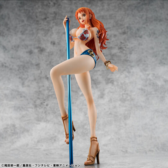 (預訂訂金 $500) (總價 $1209) (魂限) MegaHouse Portrait.Of.Pirates One Piece “ LIMITED EDITION” Nami NewVer. (限定復刻版) POP 海賊王 奈美 (行版)
