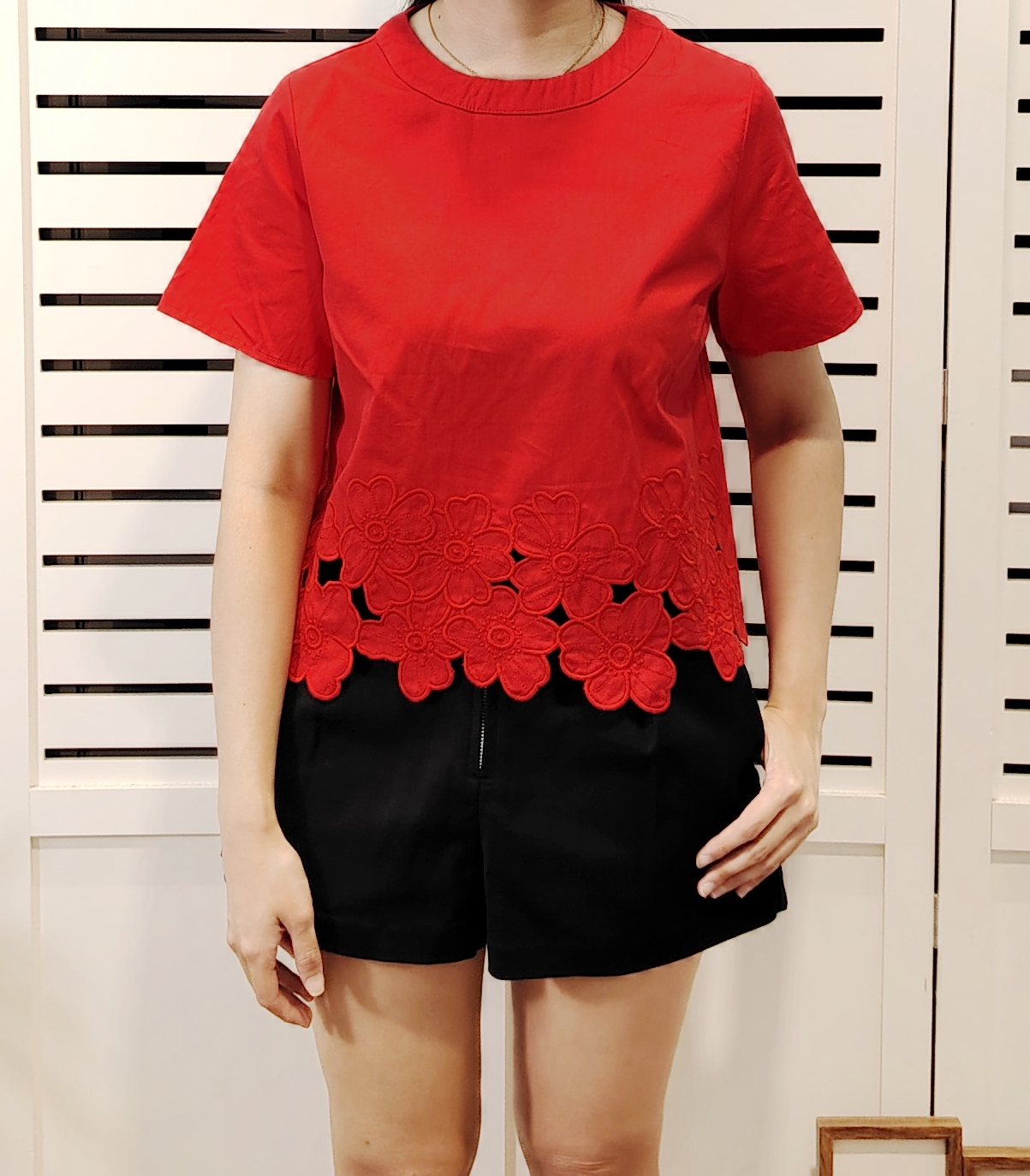 25011 Cny Embroidery Blouse 