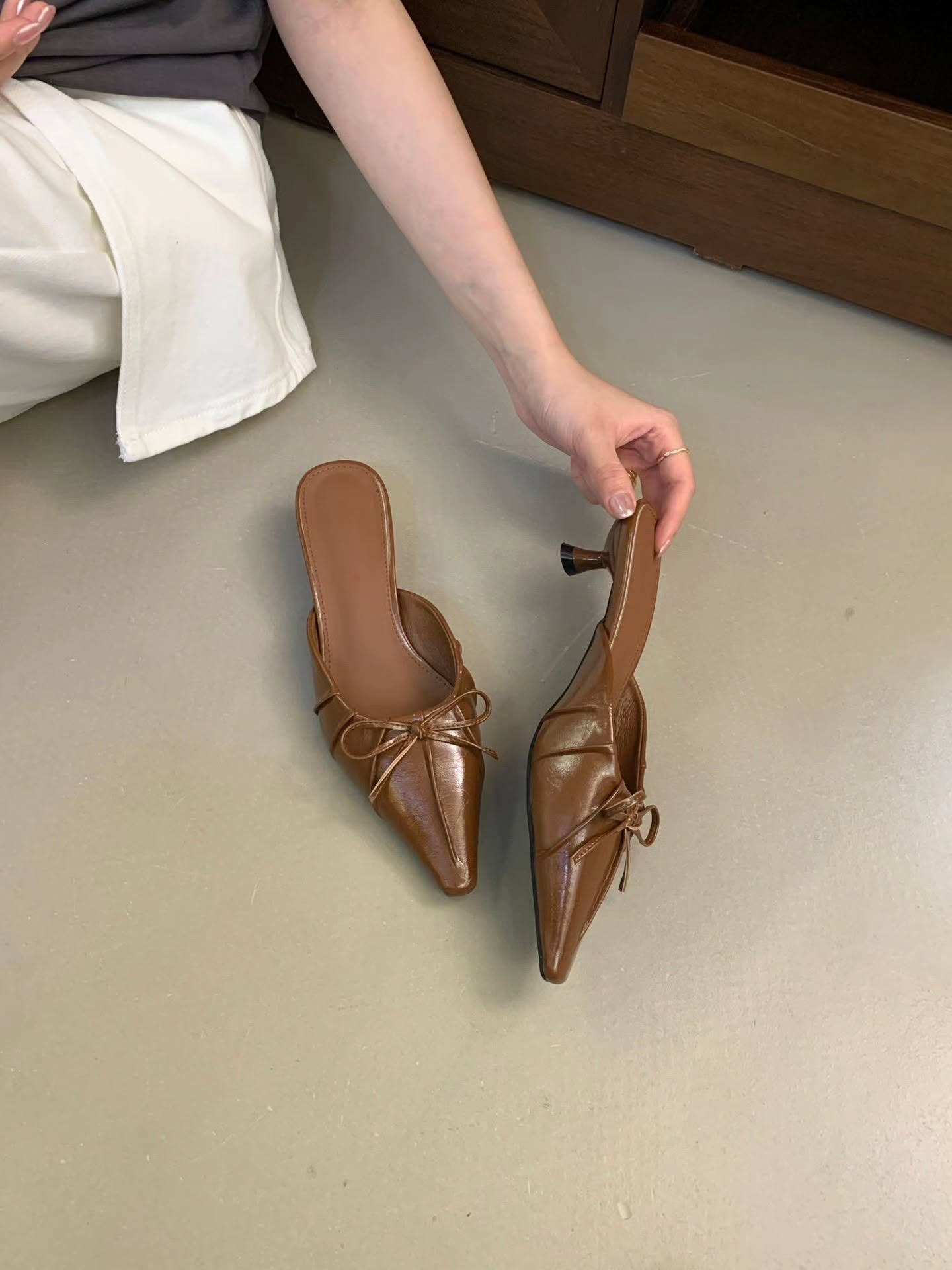 659-6 法式尖头高跟鞋🇨🇳