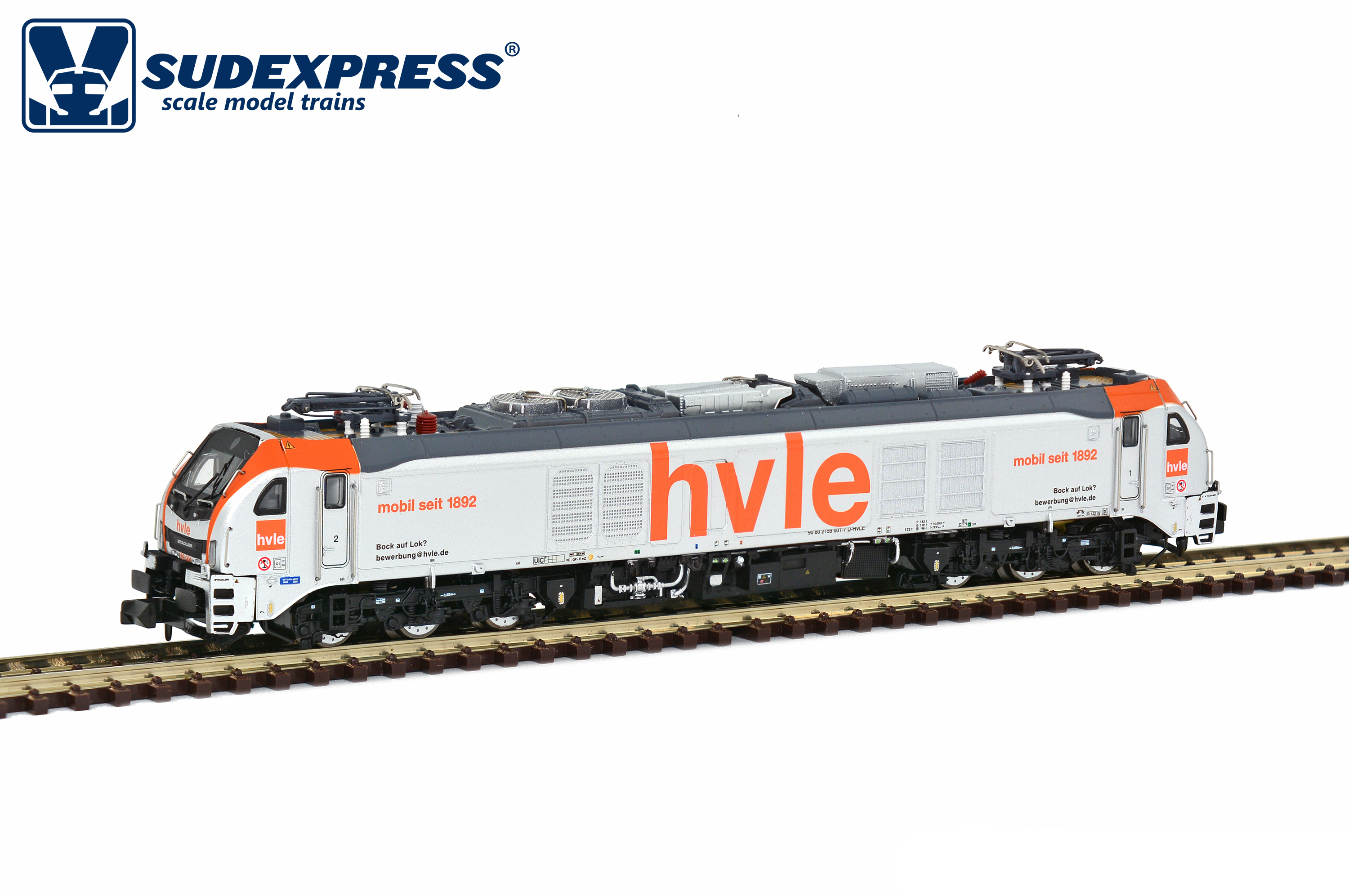 Sudexpress N比例 STADLER Euro Dual locomotive BR 159 of the HVLE  DCC Digital 數碼音效