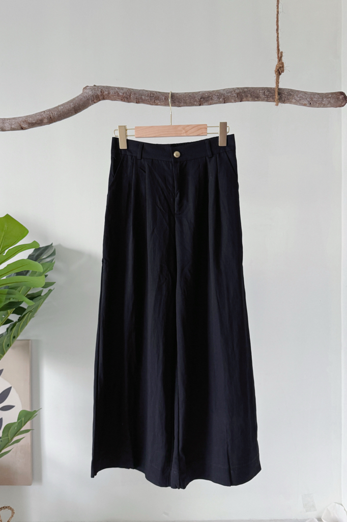 高级感简约垂感西裤