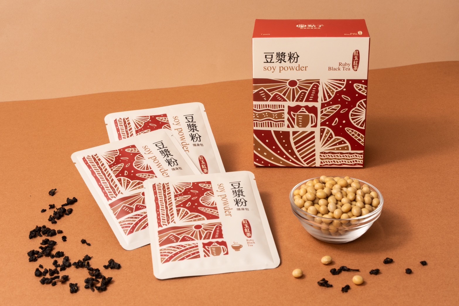 台灣農點子｜豆漿粉隨身包（20g*7包）