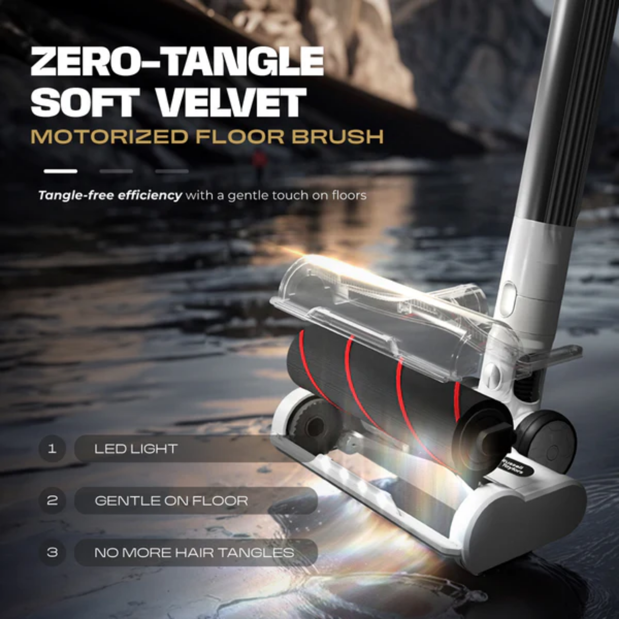 Russell Taylors Dust-Zero Cordless Vacuum Auto-Clean (V11)