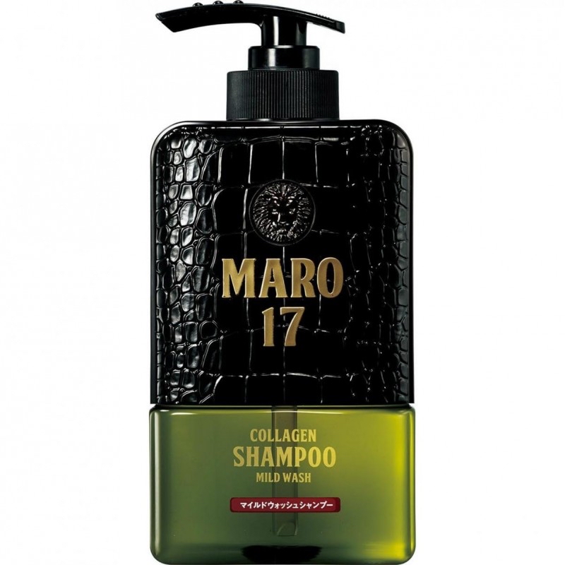 Maro17 男士無矽配方膠原蛋白溫和洗髮露350ml乾性及敏感頭適用） 