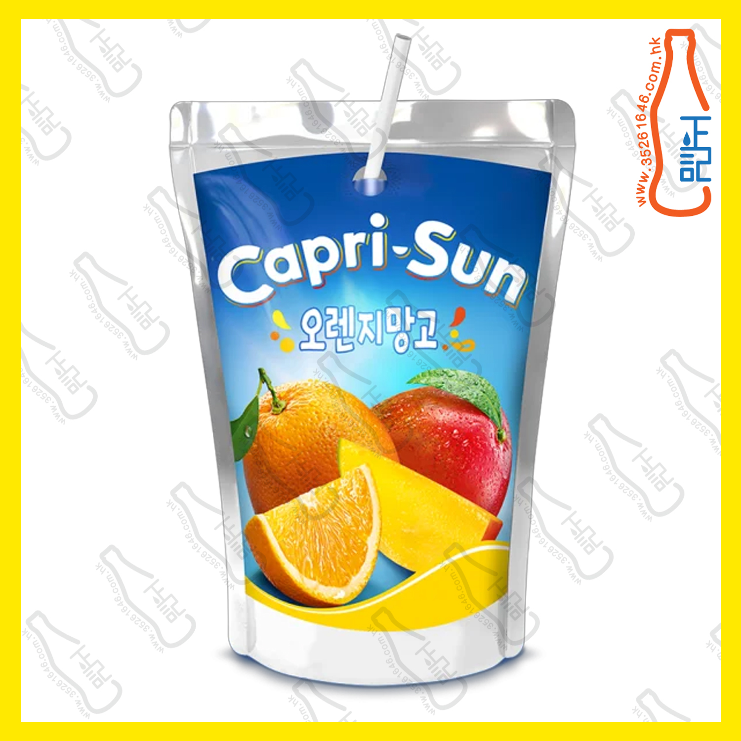 韓國Capri Sun - 芒果橙汁 200ml x 10包 /箱