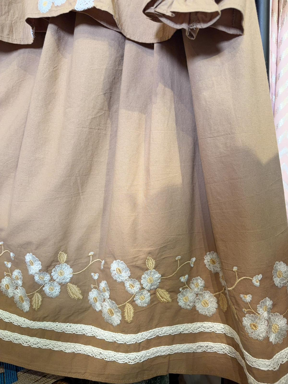 Japan Emb. Skirt 34" #1360